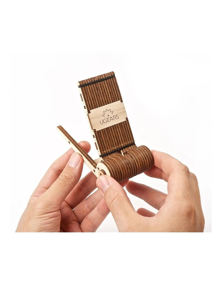 Foldable Phone Holder 73 Piece Wooden 3D Puzzle Gift Set