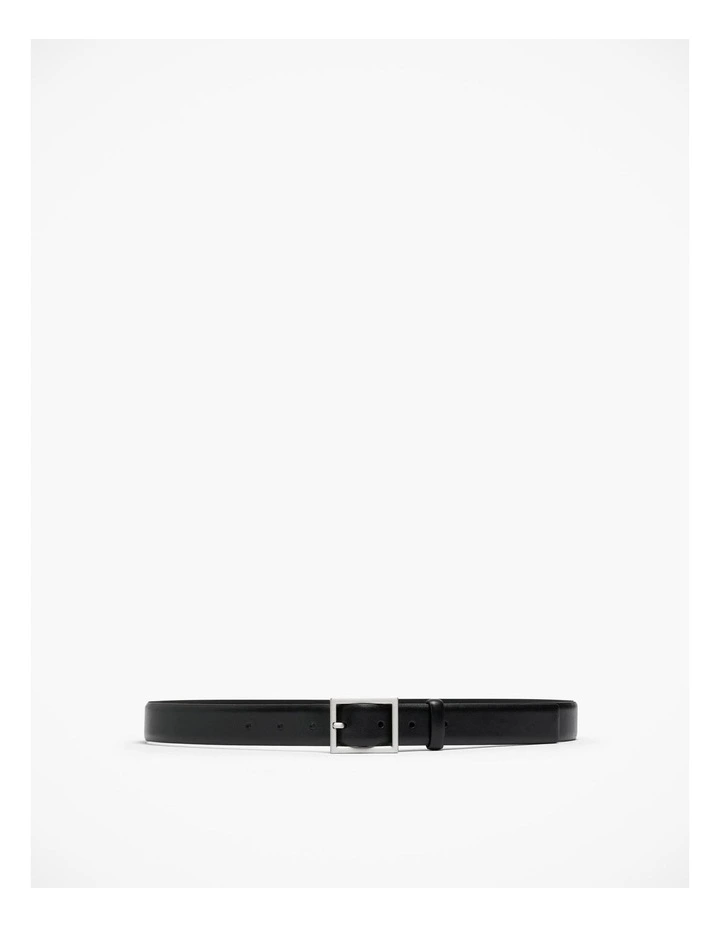 Sharp Buckle Belt in Black