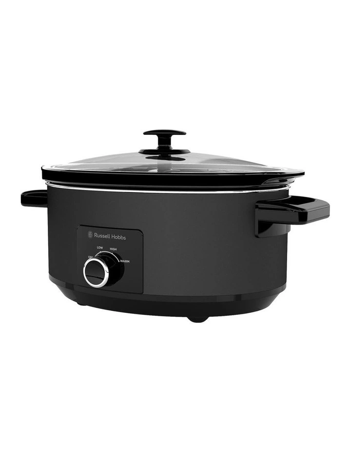 7L Slow Cooker Matte Black RHSC7