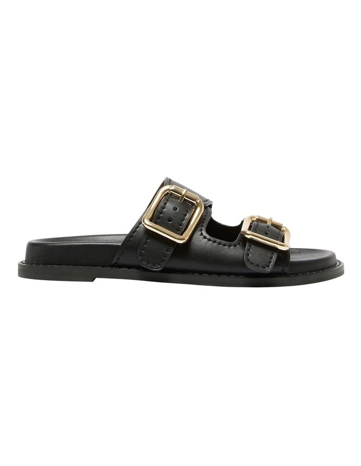 Randall Leather Sandals in Black
