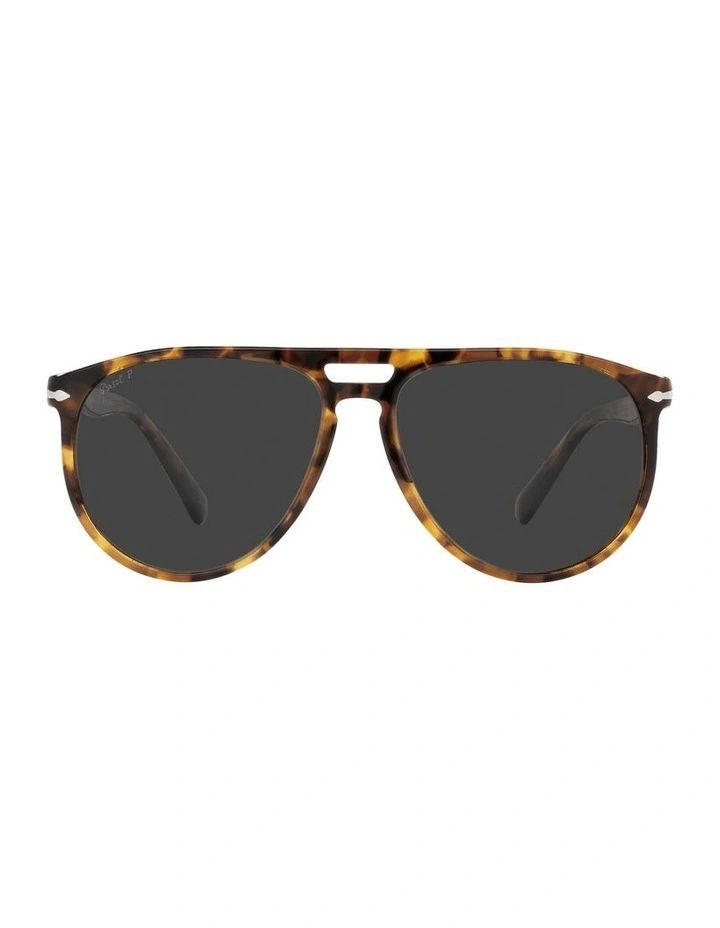 Polarised PO3311S Sunglasses in Tortoise