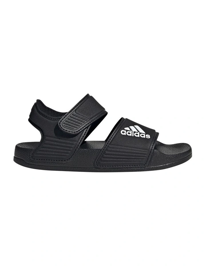 Adilette Sandals II in Black/White