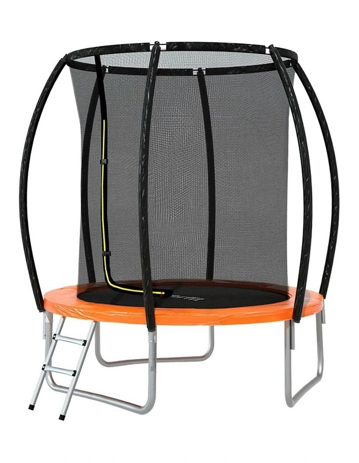 Ladder Enclosure Safety Net Rebounder 6 Feet Trampoline