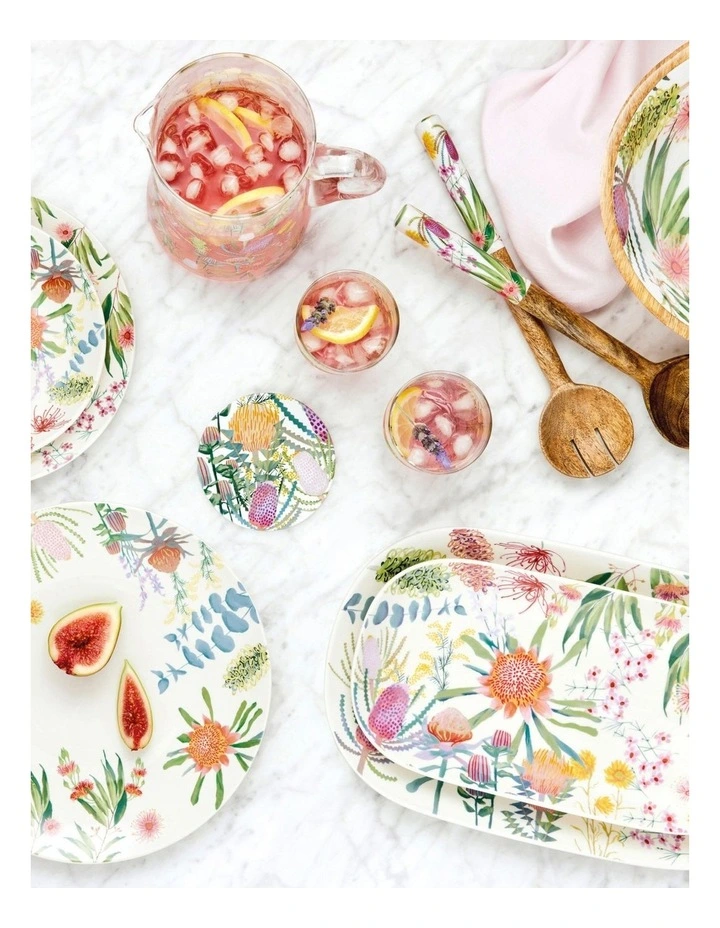 Native Blooms Serve bowl 30x12cm