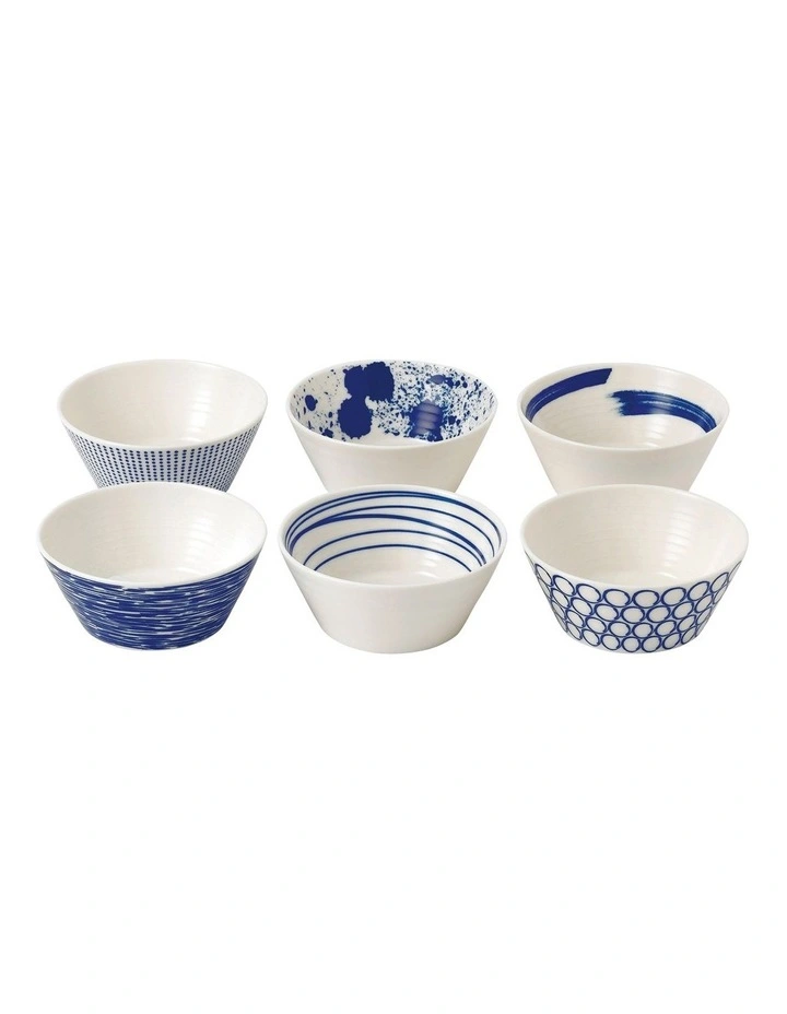 Pacific Mixed 11cm Set of 6 Bowls