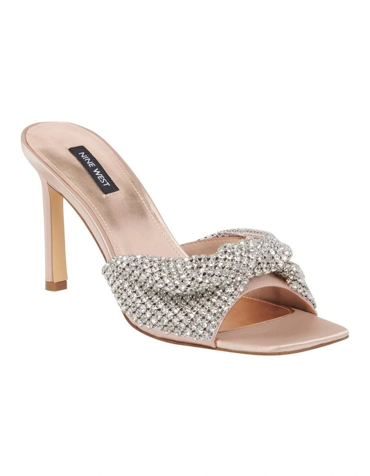 Umah Heeled Sandal in Light Natural