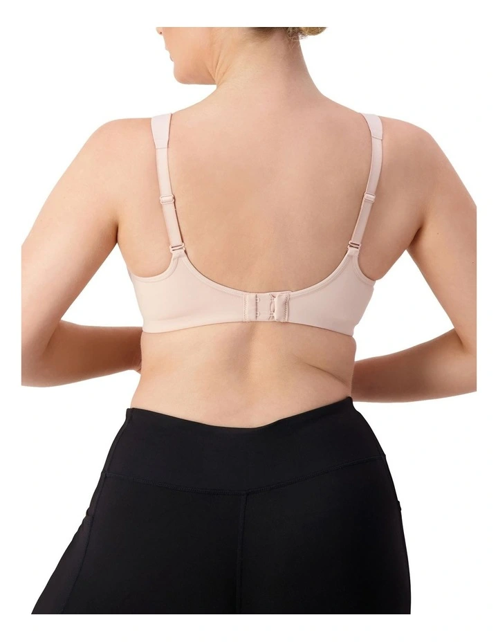 Triaction Ultra Padded Sports Bra in Fig Pink