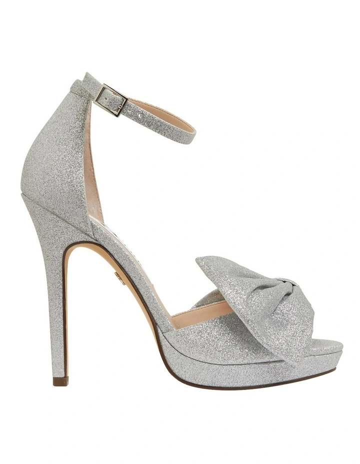 Flosie Silver Baby Glitter Sandals