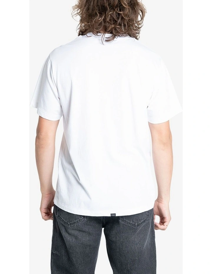 Minimal Merch Fit Tee in White