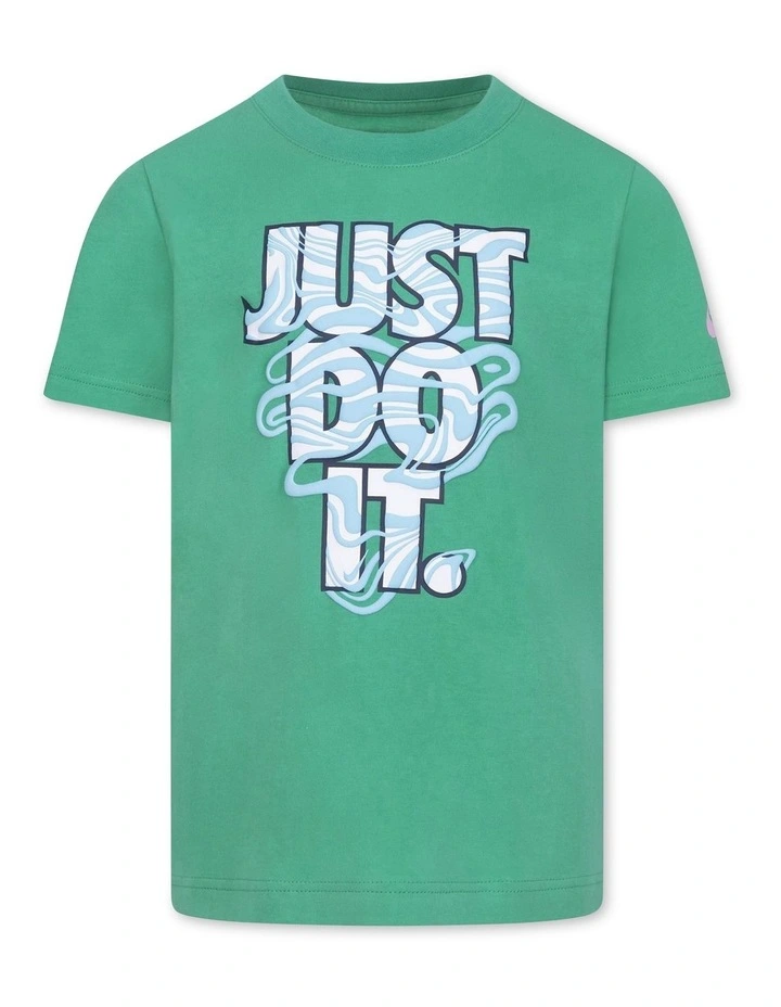 Just Do It Waves T-shirt in Green