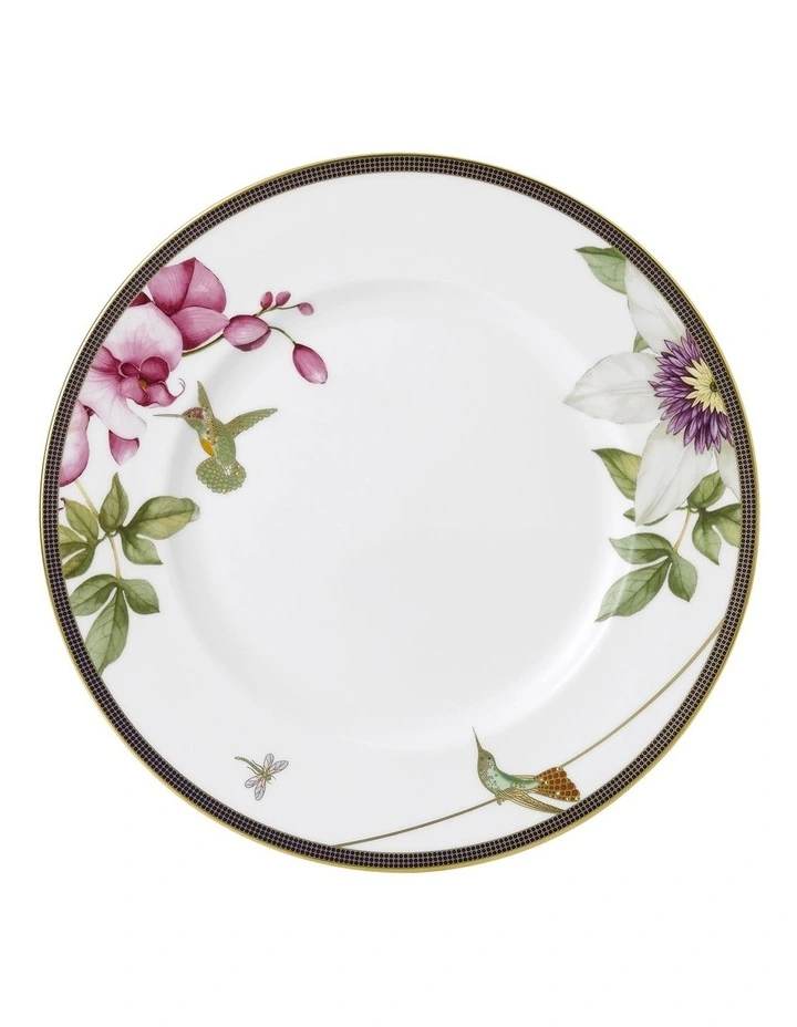 Hummingbird Plate 27cm White