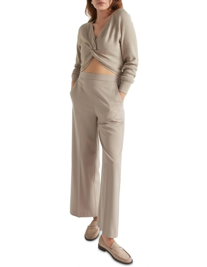 Twist Front Knit