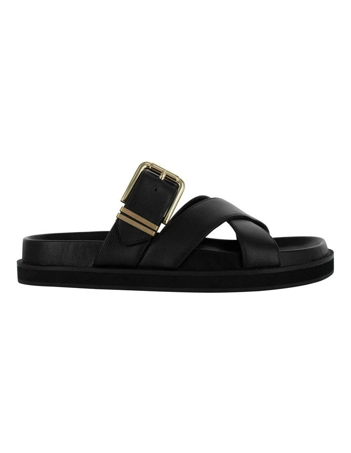 Nia I Sandals in Ebony