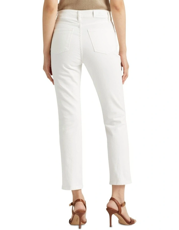 High-Rise Straight Ankle Jean