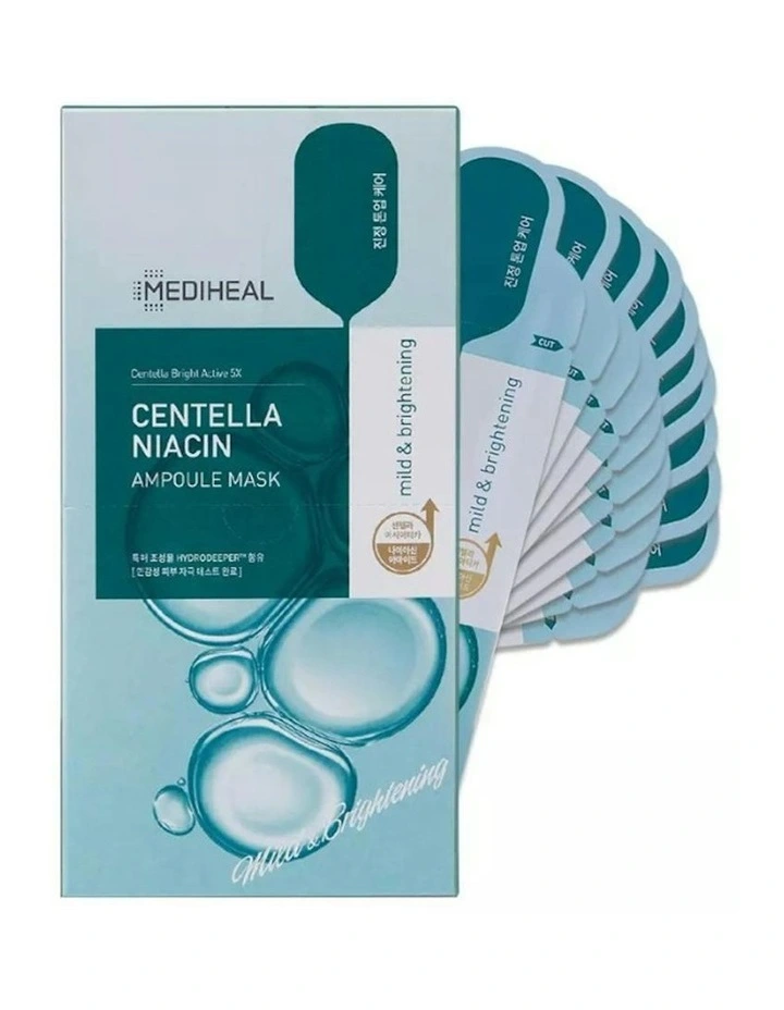 Centella Niacin Ampoule Mask Bundle 10 Pieces