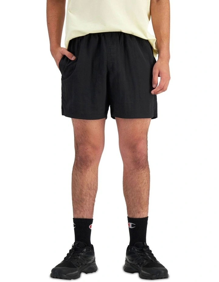 Re:Bound Nylon Swim Shorts in Black