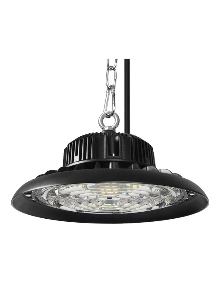200W UFO LED High Bay Lights in Black