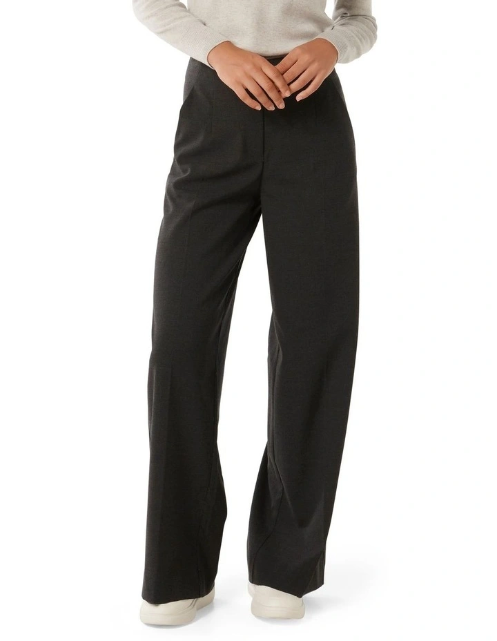 Freya Wide Leg Pants in Black