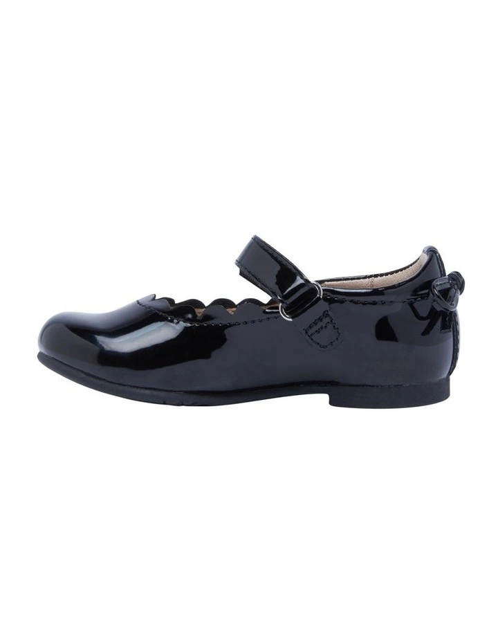 Annabelle Junior Black Patent Shoes