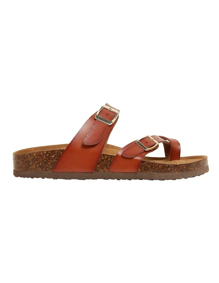 Smooth Sandals Deva Cognac