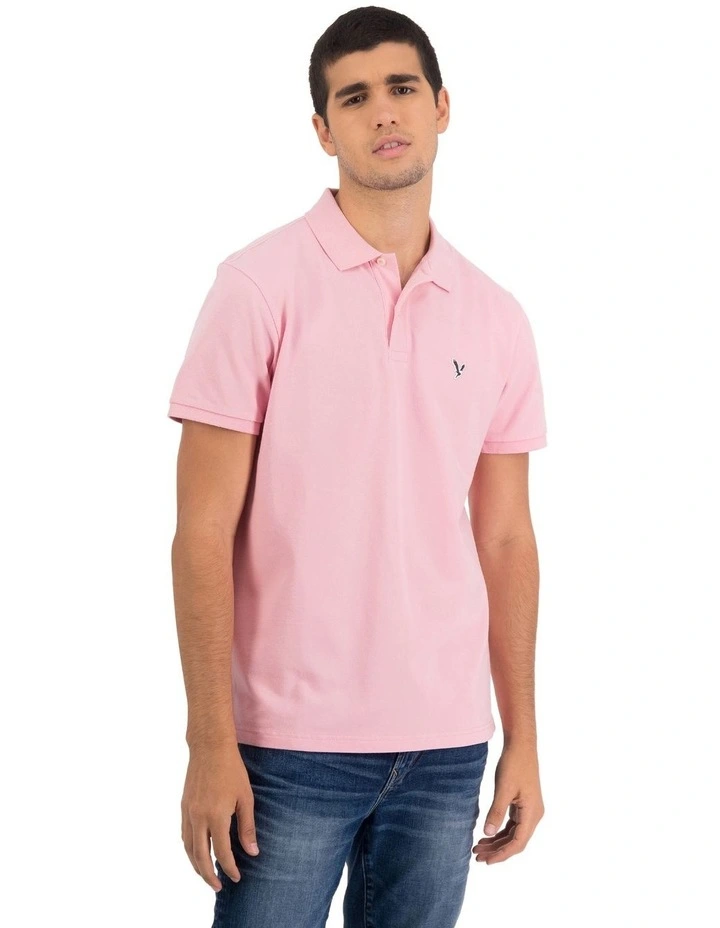 Flex Polo Shirt in Pink