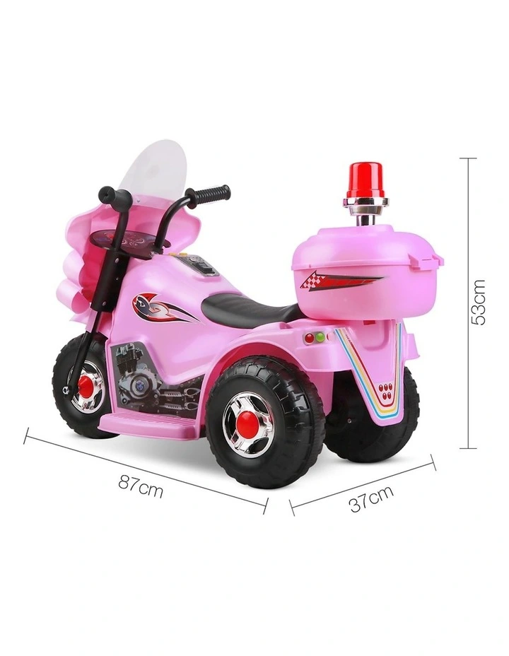 Kids Ride On Motorbike Pink