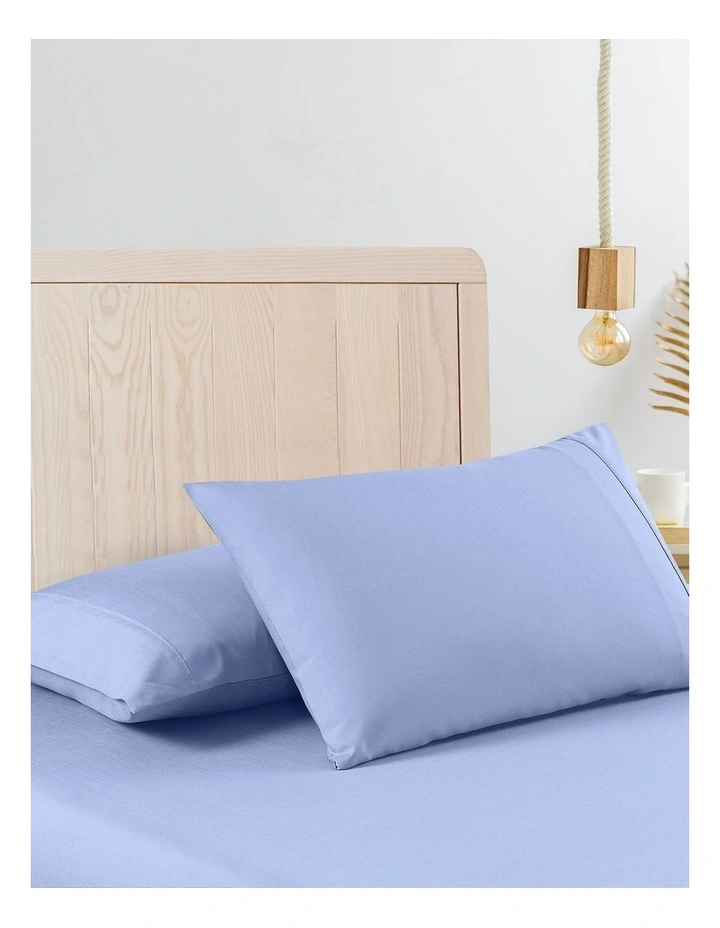 2000TC Bamboo Cooling Sheet Set in Light Blue