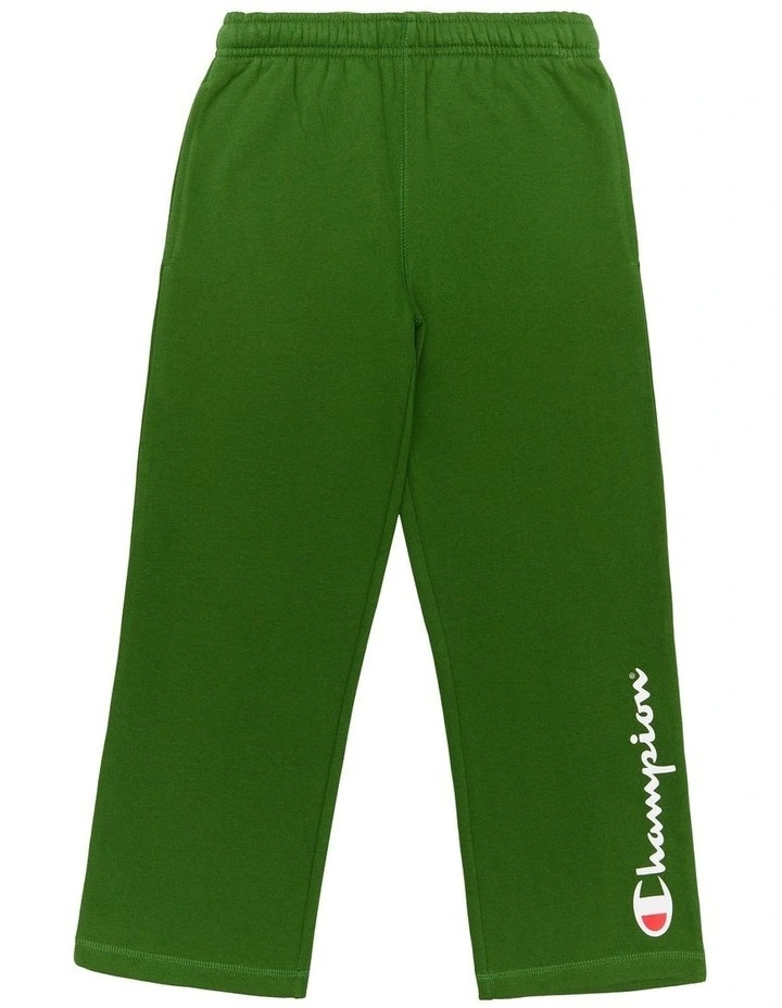 Junior Straight Leg Track Pant in Mangrove Leaf