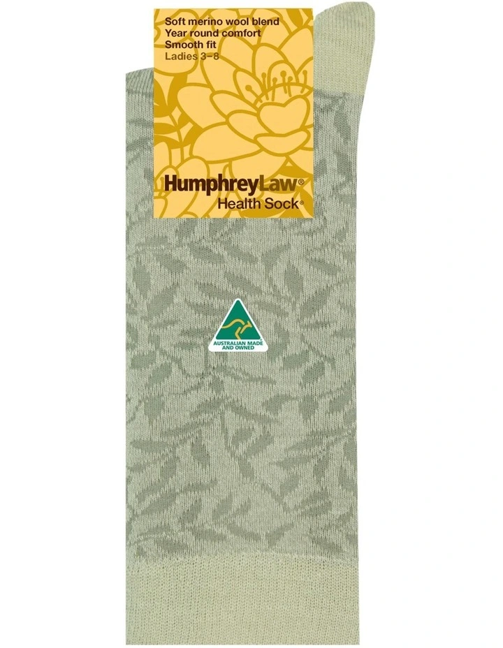 Merino Wool Blend Health Over The Calf Socks Bone/Antelope
