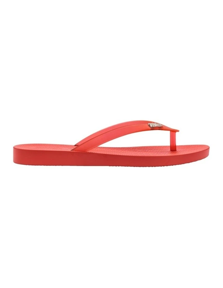 Melissa Sun Venice Flip Flop in Red