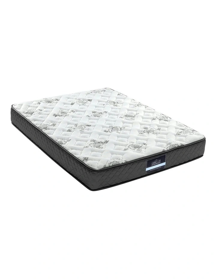 Bonnell Pillow Top Foam Queen Size Mattress 24cm in White