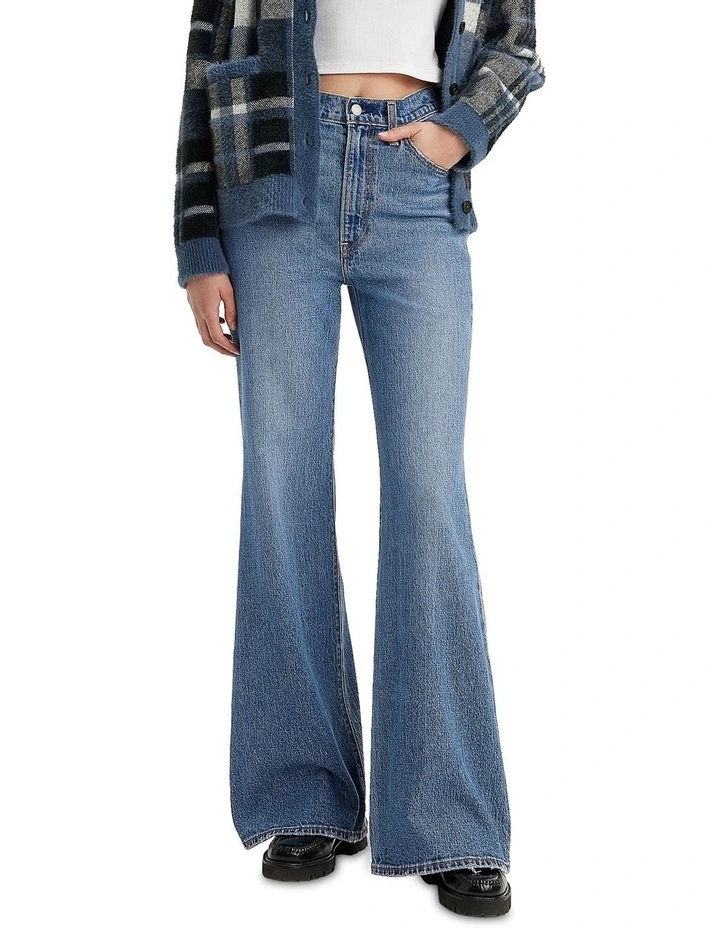 Ribcage Bell Jeans in Sonoma Walks