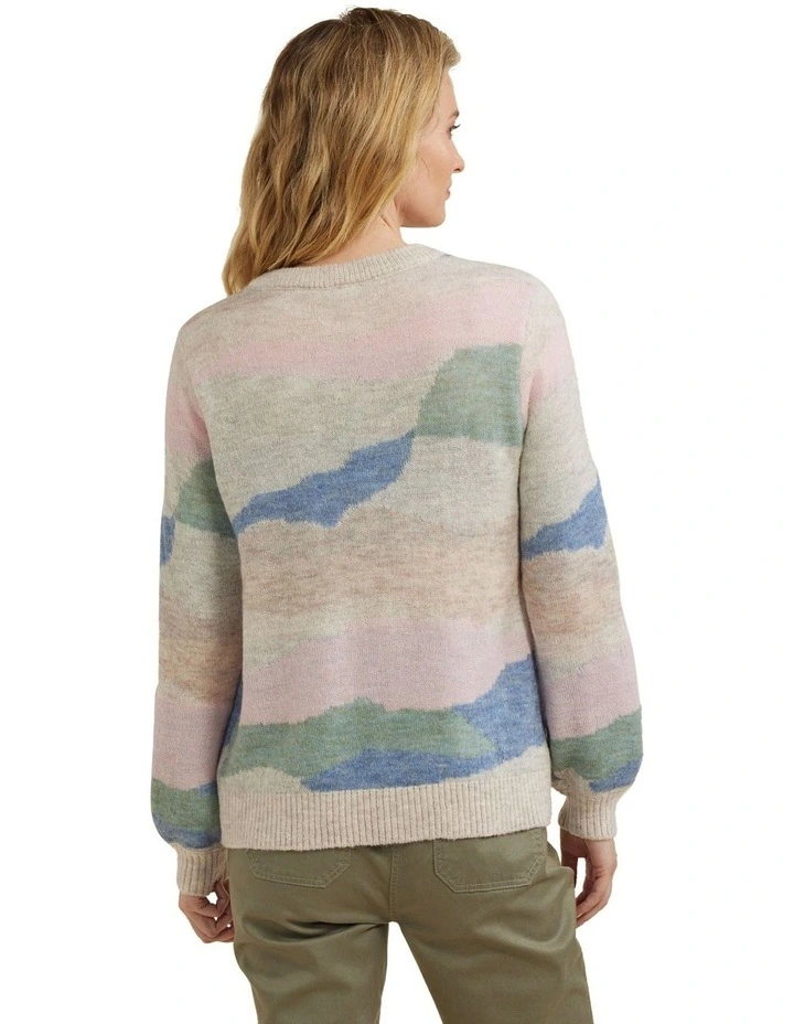 Pastel Clouds Jumper in Multi