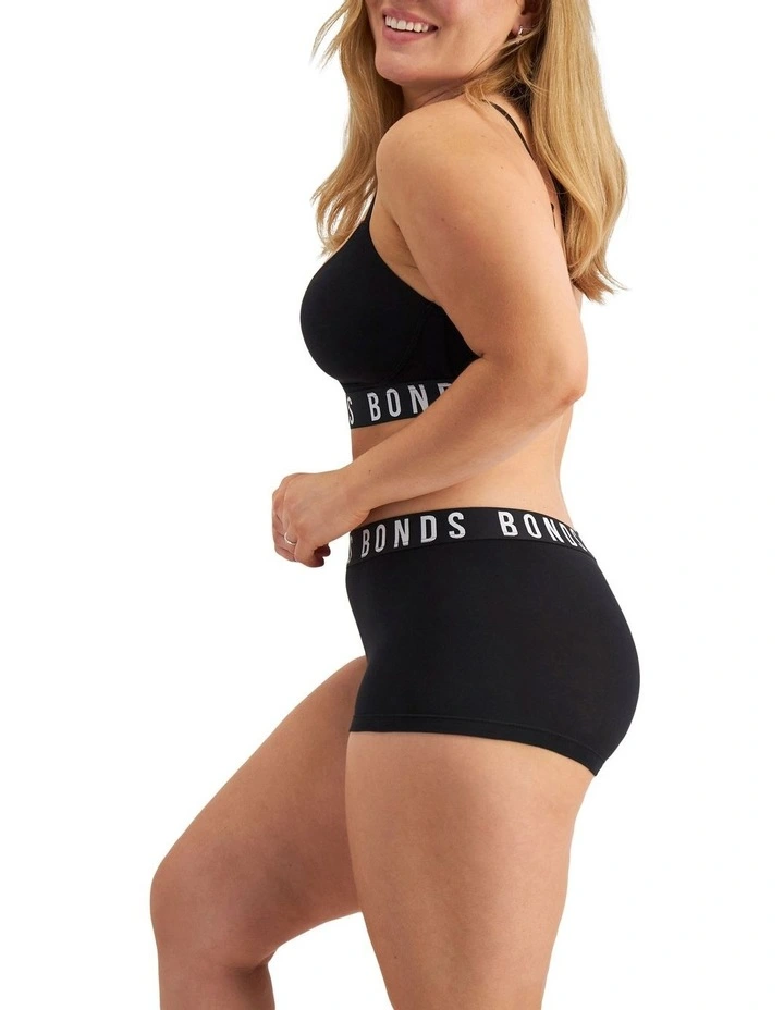 Icons Super Logo Shortie in Black