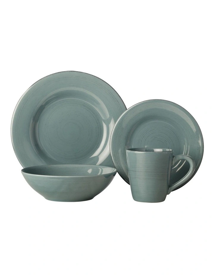 Portofino Dinner Set 16 Piece Gift Boxed in Blue