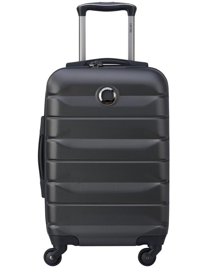 Expandable 55cm Air Armour Suitcase in Black