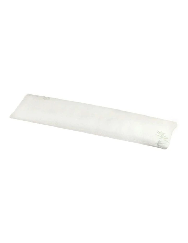 Memory Foam Full Body Pillow in White