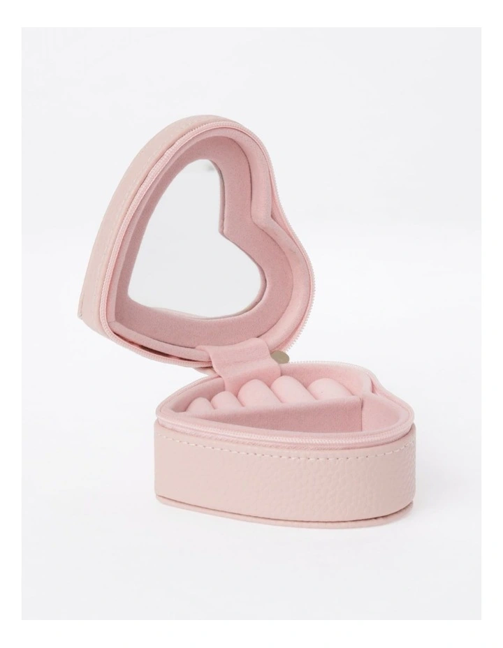 Heart Jewellery Box in Blush