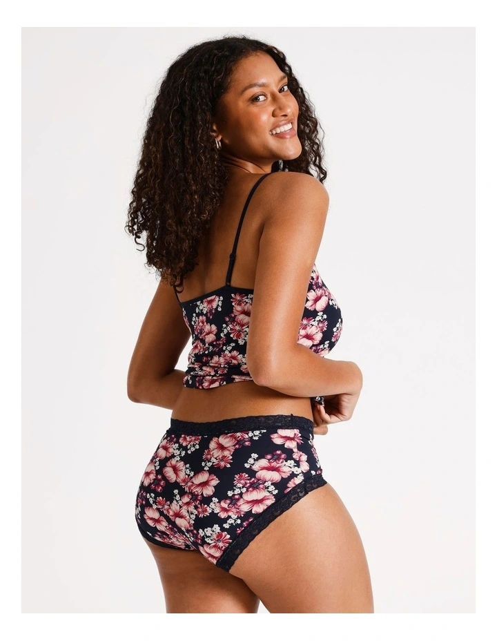 Smooth with Lace Full Brief