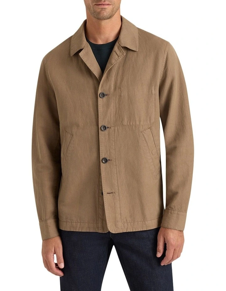 Ecolano Jacket in Dark Stone