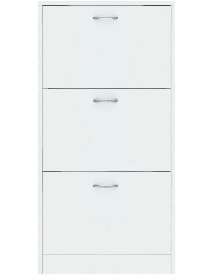 Mavis Shoe Cabinet in White