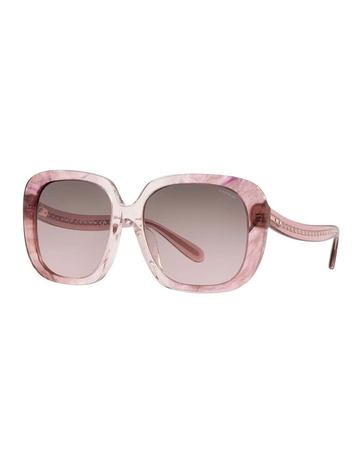 HC8323U C6185 Pink Sunglasses
