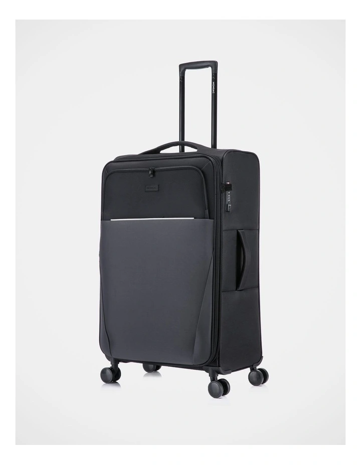 Pro Flex 80cm Soft Side suitcase in Black EL6335LB