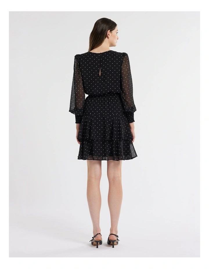 Kelly Spot in Black/ Ivory