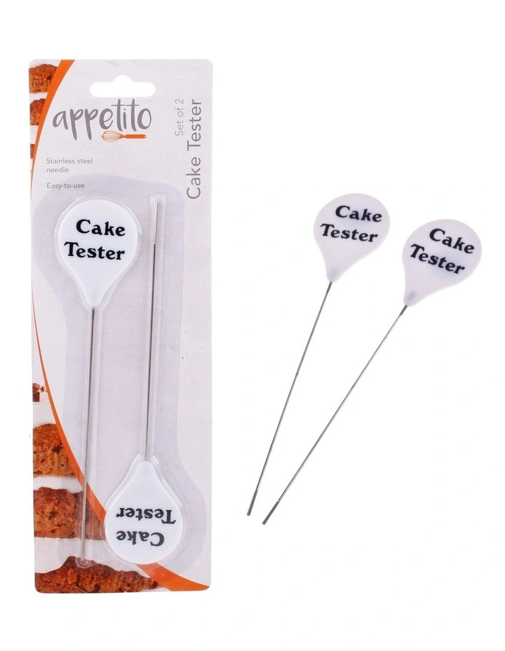 Cake Testers Set 2 in White