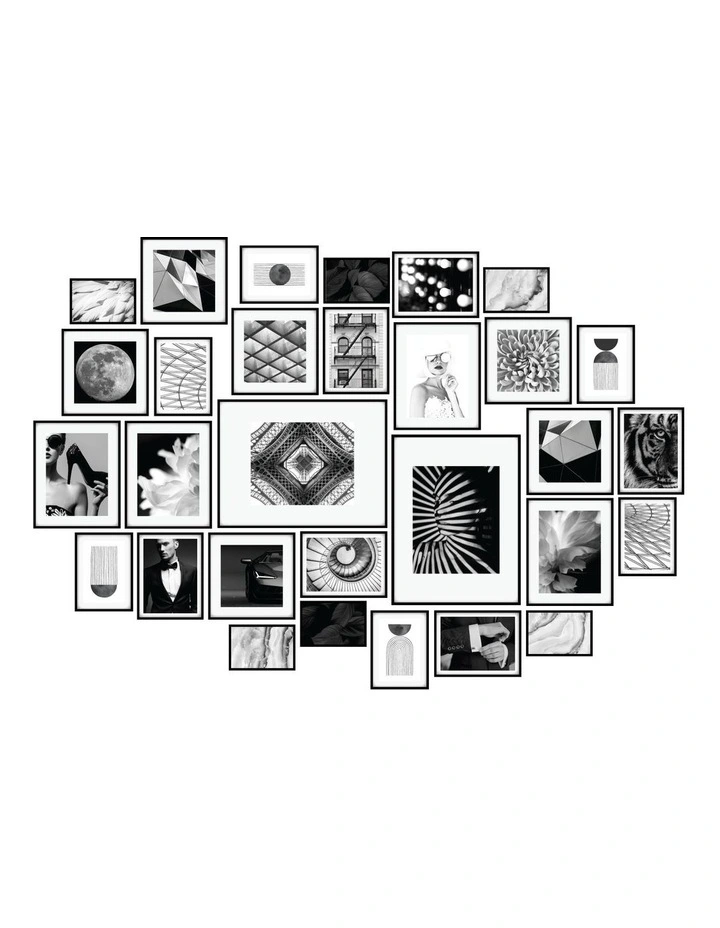 Pack Of 30 Frame in Black