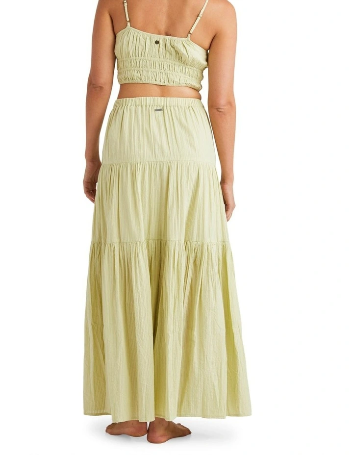 Del Sole Skirt in Avocado
