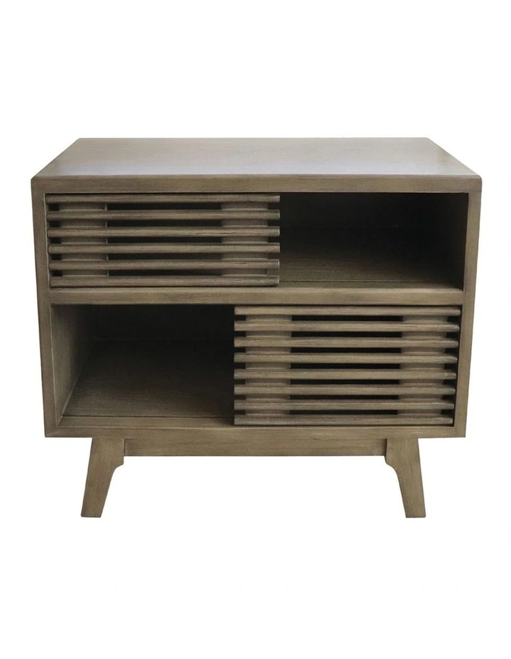 Portland Natural Bedside Table 60x35x52cm