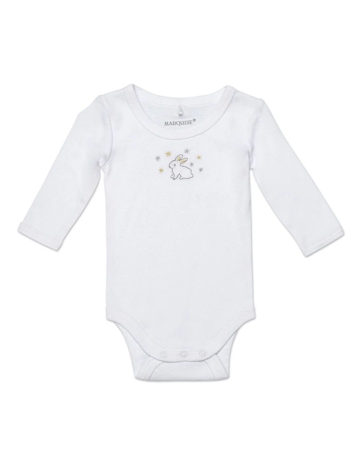 Newborn Essentials Bodysuits 2 Pack in White