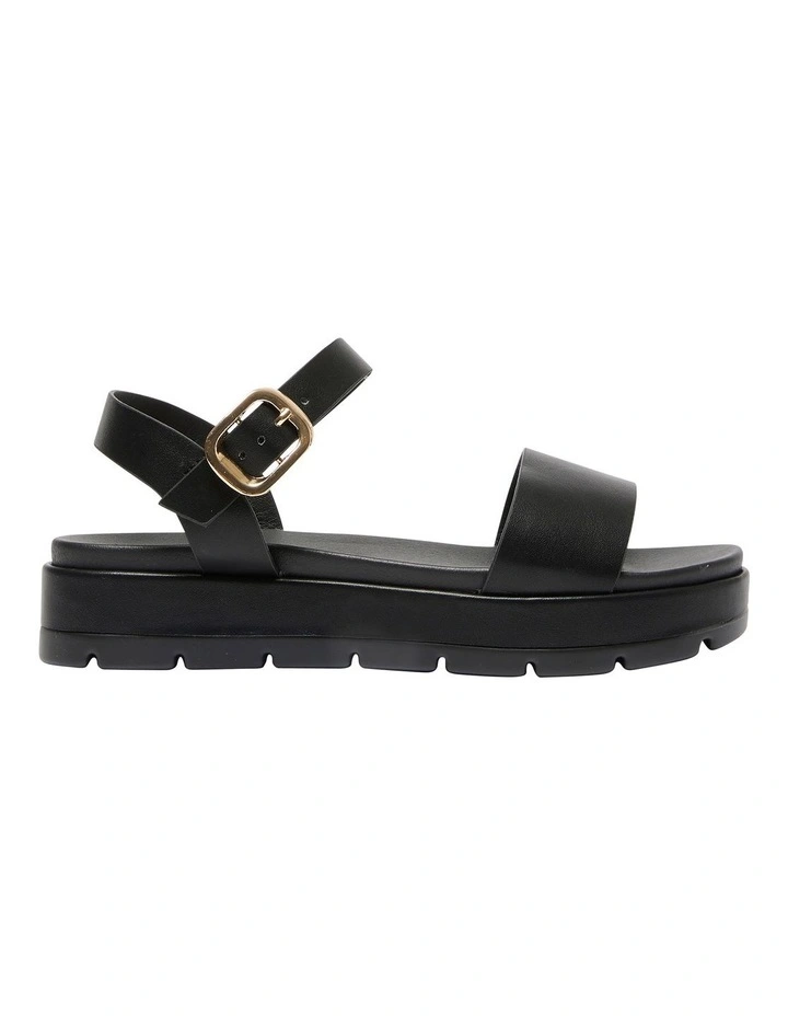 Frankie Sandals in Black